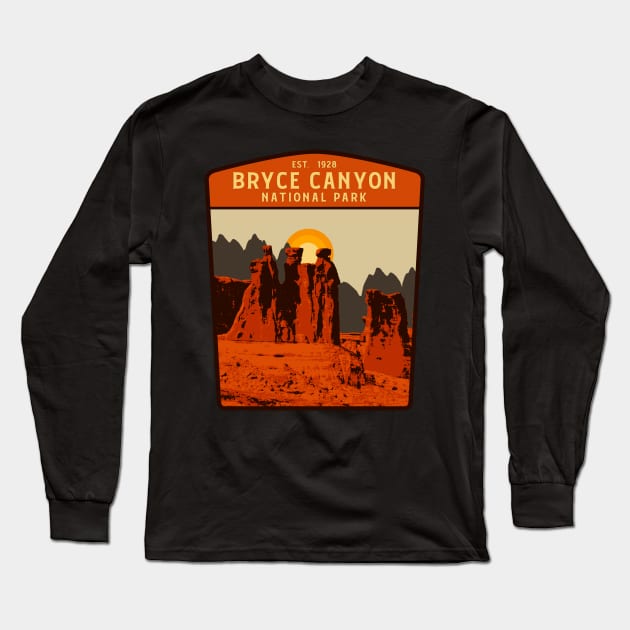 Bryce Canyon National park Utah Long Sleeve T-Shirt by Tonibhardwaj